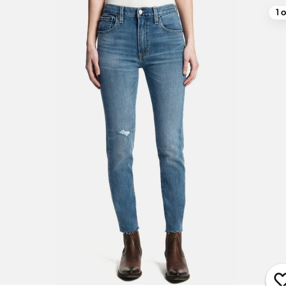 FRYE NWT Sienna Cropped Skinny Jeans Size 25 - Picture 6 of 7